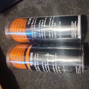 Orange and Black Stringlights